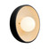 Flush Coupe ADA Wall Sconce (254|CER-3050-BLK)