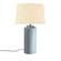 Spire Portable w/ Fabric Shade (254|CER-2575-CONC-CREM)