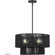 4 Light Black Pendant Chandelier (108|60244-04)