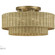 4 Light Antique Gold Leaf Extra Large Semi-Flush (108|60049-48)