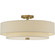 5 Light Antique Gold Leaf Extra Large Semi-Flush (108|58856-48)