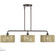 3 Light English Bronze Extra Large Linear Chandelier (108|53195-92)