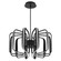 ROTO 12LT 5CCT PENDANT - BK (83|3-819-15)