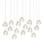 Banyan 15-Light Linear Multi-Drop Pendant (92|9000-1391)