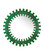 Glasdele Emerald Round Mirror (92|1000-0170)