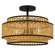 Teton Semi-Flush Mount (26|TET1716MBK)