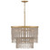 Medium Convertible Chandelier (88|FR41495BNG-LA)