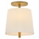 Small Semi-Flush Mount (87|48533HB)