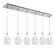 Victoria 42-in Chrome 6-Light Dimmable LED Multi Pendant (461|MP3005CH-06)