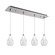 Victoria 25-in Chrome 4-Light Dimmable LED Multi Pendant (461|MP3005CH-04)