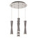 Robson 14-in Brushed Nickel 5-Light Dimmable LED Multi Pendant (461|MP42502BN-05)