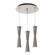 Robson 11-in Brushed Nickel 3-Light Dimmable LED Multi Pendant (461|MP42502BN-03)