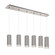 Cameo 42-in Brushed Nickel 6-Light Dimmable LED Multi Pendant (461|MP401432BN-06)