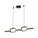 Airen 36-in Black LED Linear Pendant (461|LP92636-BK-UNV)