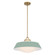 Xander 20'' Vibrant Gold + Green Pendant (205|XAN-8009-VG-GR)