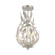 Broche 9'' Antique Silver Semi Flush Mount (205|565-SA_CEILING)