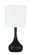 Pallo 1 Light Table Lamp in Flat Black (20|86226FB-T)