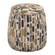 Uttermost Arem Upholstered Multi-Color Ottoman (85|53070)