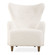 Uttermost Ingel White Wingback Armchair (85|53049)