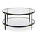 Uttermost Chadid Round Glass Coffee Table (85|50361)