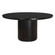 Uttermost Hersch Round Black Dining Table (85|50147)