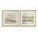 Uttermost So Golden Abstract Landscape Prints Set/2 (85|32461)