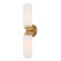 Uttermost Wellsville 2 Lt Brass Sconce (85|22607)