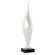 Uttermost Fluid Drop White Stone Sculpture (85|18311)