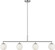 Nube Four Light Linear Chandelier (38|GLC1814BN)