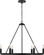 Mirla Six Light Chandelier (38|GLC2016MBK)