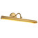 Dottie 24-in Brushed Gold Damp-Rated Dimmable LED Wall/Picture Light (7713|PL403124BG)