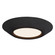 Weylo 6-in Black Dimmable LED Flush Mount (461|FM5-051-BK)