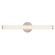 Vire 24-in Brushed Nickel Damp-Rated Dimmable LED Wall/Vanity Light with Ribbed Opal Diffuser (461|WS24-044-BN)