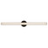 Tole 36-in Black dimmable LED Wall Sconce (461|WS36-027-BK)