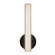 Tole 14-in Black dimmable LED Wall Sconce (461|WS14-027-BK)