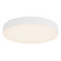 Rynn 7-in White dimmable LED Flush Mount (461|FM7-286B-WH)