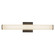 Rico 24-in Black Damp-Rated Dimmable LED Wall/Vanity Light (461|WS24-016-BK)