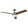 Nash 52-in Brushed Nickel reversible blade Ceiling Fan with LED Light Kit (461|CF0716452BN-LKW)