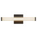 Geri 18-in Black Damp-Rated Dimmable LED Wall/Vanity Light (461|WS18-014-BK)