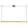 Nio 45-in Vintage Brass Dimmable LED Linear Pendant with Ribbed Opal Diffuser (461|LP13645-VB)