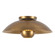 Umbra 14-in Vintage Brass Semi-Flush Mount (461|SF11914-VB)
