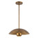 Umbra 14-in Vintage Brass Socket Pendant with Vintage Brass Diffuser (461|PD11914-VB)