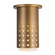 Astoria 5-in Vintage Brass Semi-Flush Mount (461|SF70807-VB)