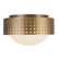 Astoria 10-in Vintage Brass Flush Mount (461|FM70810-VB)