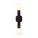 Briar 22-in Urban Bronze Damp-Rated Wall/Vanity Light (461|WS11522-BK)