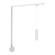 Remuda 1 Light White dimmable 4000K LED Trilo Track Wall Kit (461|TR1W4-P71602-WH)