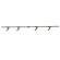 Paolo 4 Light (1-in) Brushed Gold dimmable 4000K LED Trilo Track Ceiling Kit (461|TR4C4-S25914-BG)