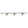 Paolo 3 Light (2-in) Brushed Gold dimmable 3000K LED Trilo Track Ceiling Kit (461|TR3C-S25925-BG)