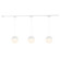 Monae 3 Light White dimmable 4000K LED Trilo Track Ceiling Kit (461|TR3C4-P11707-WH)