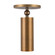 Mason 5-in Vintage Brass Dimmable LED Semi-Flush Mount (461|SF90477-VB)